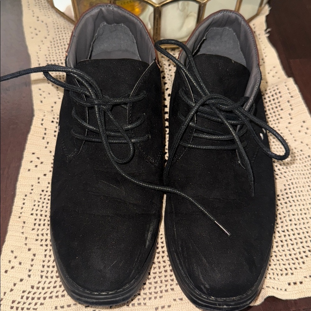 Reaction Kenneth Cole Black Kids Dress Shoes